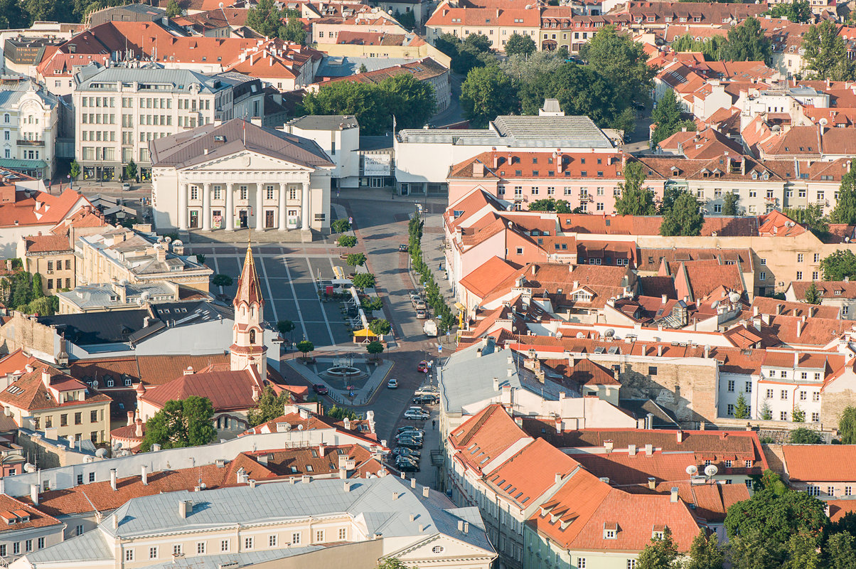 Above Vilnius